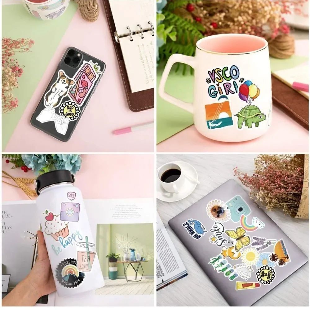 100pc Vinyl Sticker Set  - Picture 4 of 5